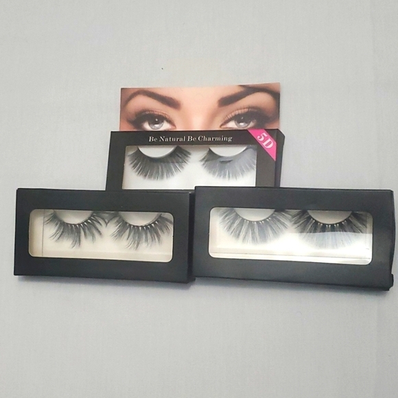 False Eyelashes Set of 3 pairs - Picture 1 of 3